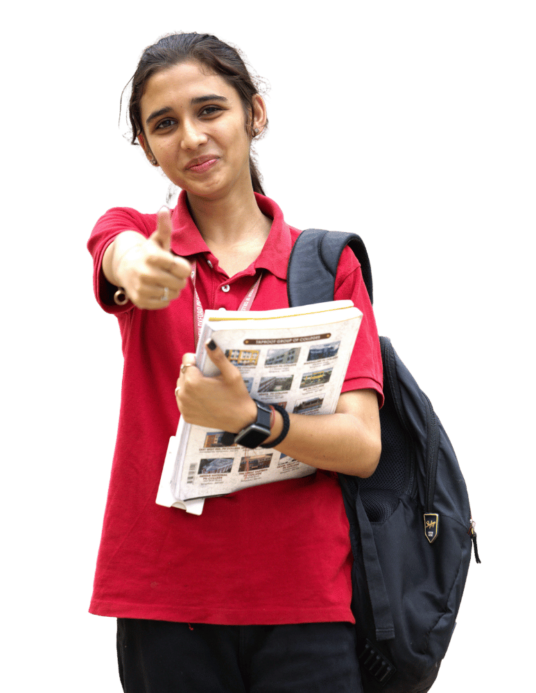MIPU students in college uniform reading together